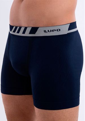Cueca Boxer Microfibra Lupo - Azul Marinho - 00671 | Pau a Pique