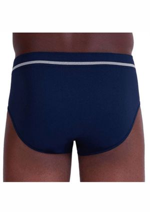 Cueca Slip Lupo - Azul Marinho - 00691 | Pau a Pique