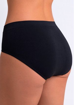 Calcinha Lupo - Loba - Preto - 40310 | Pau a Pique
