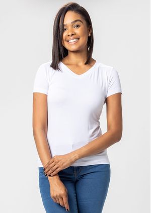Blusa Pau a Pique Básica Branco