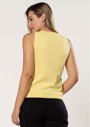 Regata Pau a Pique Modal Amarelo