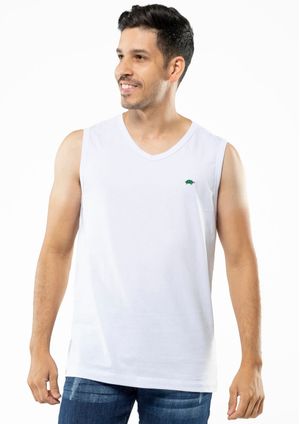 Regata Pau a Pique machão Branco