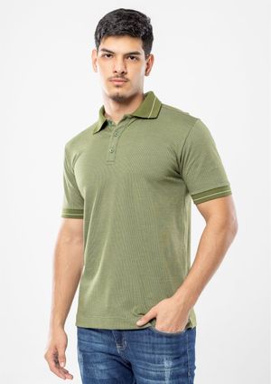 Camisa Pau a Pique Polo Verde