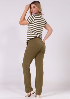 Calça Pau a Pique Moletinho Verde