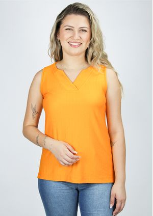Regata Pau a Pique Básica Laranja