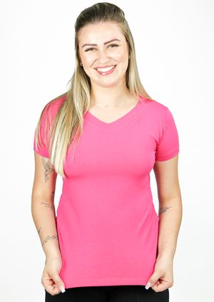 Blusa Pau a Pique Básica Pink