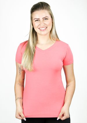 Blusa Pau a Pique Básica Rosa