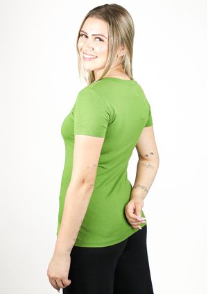 Blusa Pau a Pique Básica Verde