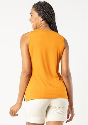 Regata Pau a Pique Básica Mostarda