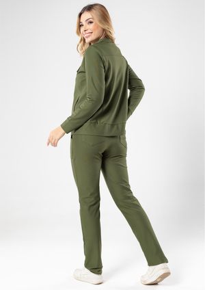 Calça Pau a Pique Poliamida Verde