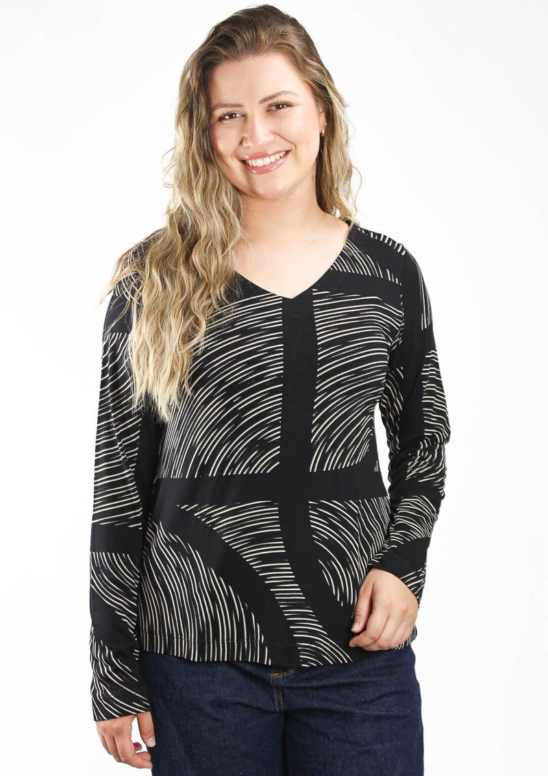 blusa-manga-3-4-estampada-preto-f