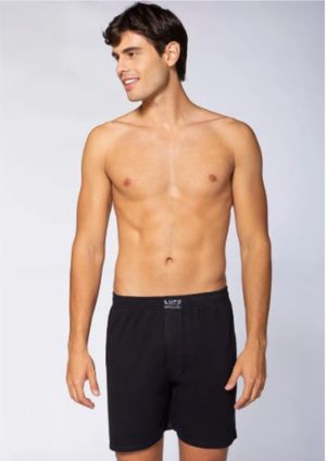 Cueca Samba Canção Lupo - Preto - 00502 | Pau a Pique